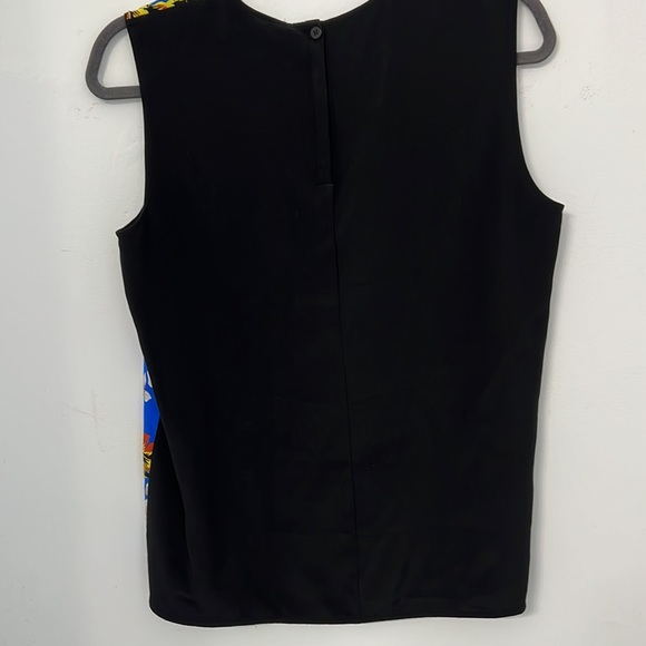 DVF silk top cobalt blue Size M NWT - Picture 4 of 9